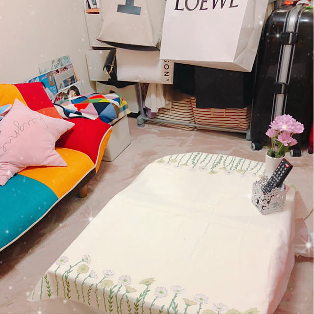 女子力UP/雑貨/レオパレス/ロフトのある部屋/natural kitchen...などのインテリア実例 - 2021-06-05 21:47:30