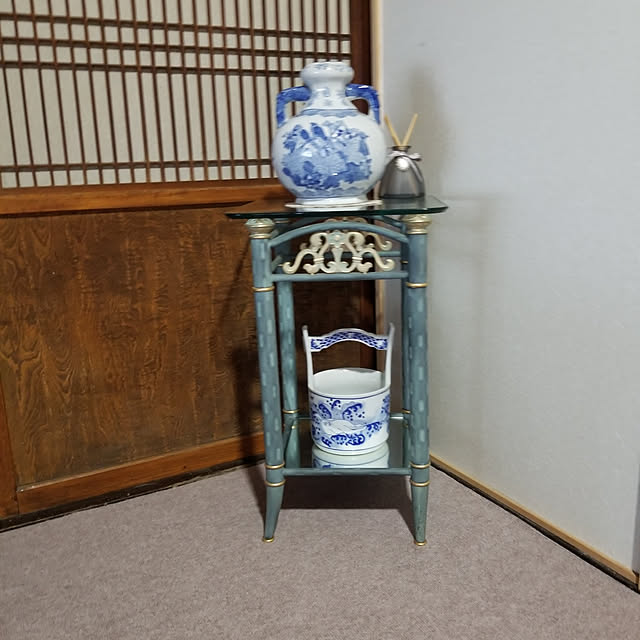 部屋全体/ガラステーブル　花瓶のインテリア実例 - 2020-08-18 06:34:42