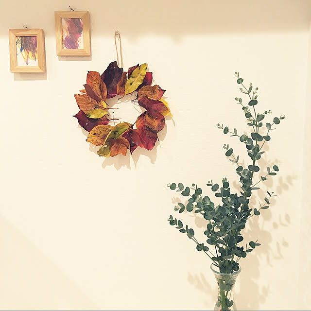 秋/ハンドメイド/観葉植物/玄関/入り口のインテリア実例 - 2020-10-24 21:37:44