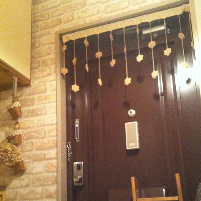 玄関/入り口/DIY/植物/雑貨のインテリア実例 - 2014-02-23 12:07:21
