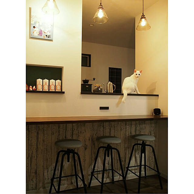 部屋全体/カフェカウンター/コーヒーコーナー/おうちカフェ/山善温調ケトルモニター応募のインテリア実例 - 2018-12-13 16:55:35