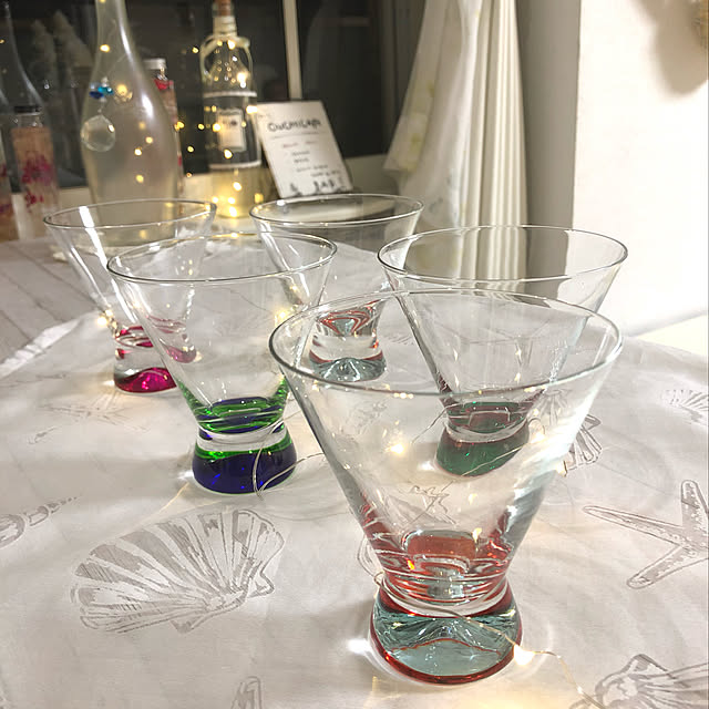 reeの佐藤商事-DANSK ダンスク スペクトラ カクテルグラス 200ml グリーン 食洗器不可 6309793の家具・インテリア写真