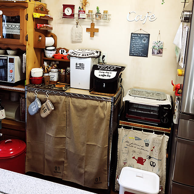 キッチン/カフェ風/雑貨/100均のインテリア実例 - 2018-10-30 11:10:36
