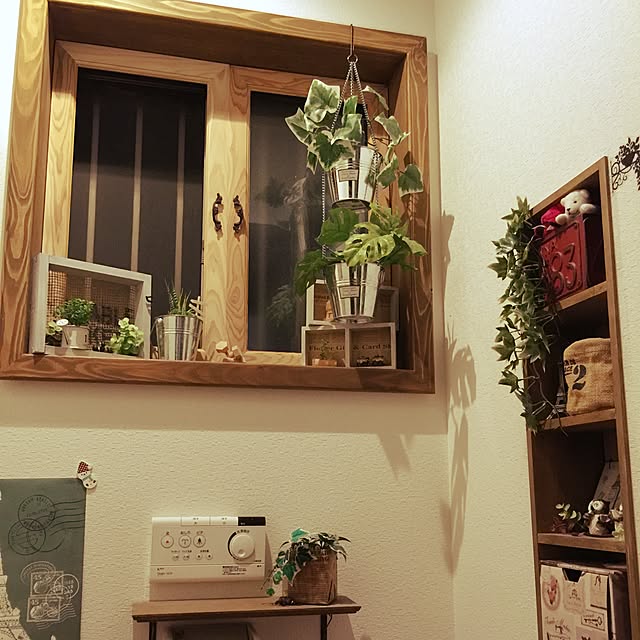 バス/トイレ/DIYで飾りドア/DIY/セリア/雑貨...などのインテリア実例 - 2015-06-22 20:48:01