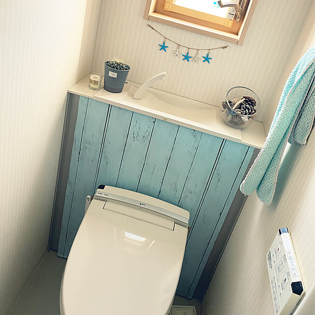 100均/ダイソー/北欧/バス/トイレのインテリア実例 - 2022-10-21 19:24:23