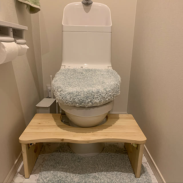 moguのニトリ-円形トイレマット(ソフティ2 TBL 直径60) の家具・インテリア写真