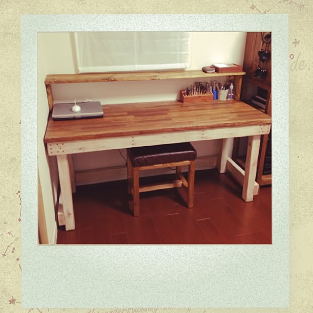 机/作業台/2×4材/DIY/デスクなどのインテリア実例 - 2016-07 机/作業台/2×4材/DIY/デスクなどのインテリア実例 - 2016-07