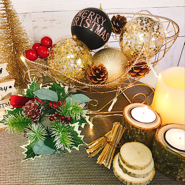 クリスマス Xmas ハワイアン オーナメント ガラス ハンドメイド クリスマス Xmas ハワイアン オーナメント ガラス ハンドメイド