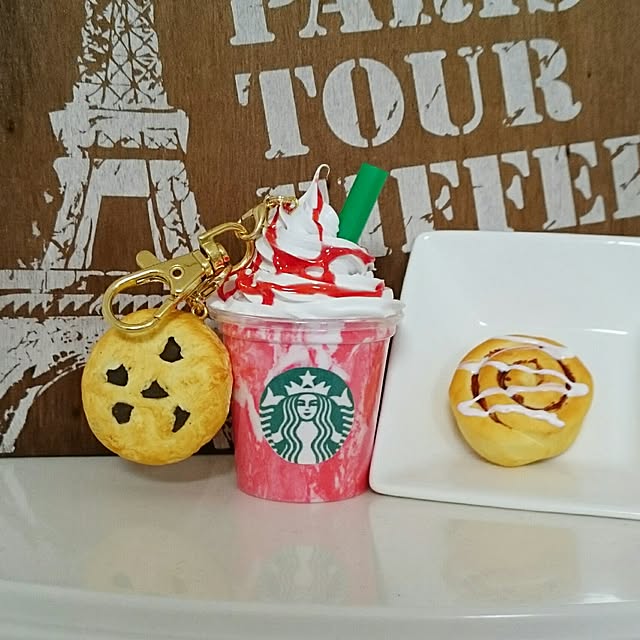 棚/スタバ/カフェ風/フラペチーノ/スターバックス...などのインテリア実例 - 2017-02-28 10:50:10