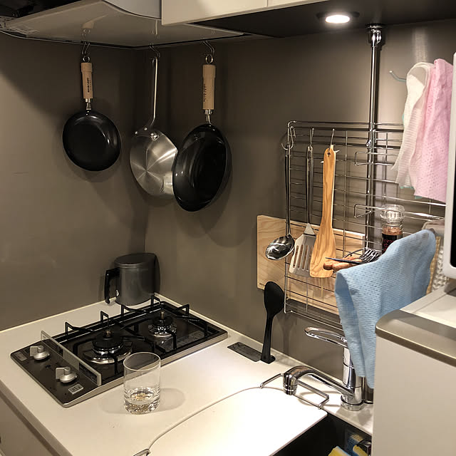 KEYUCA公式店】ケユカ B−PROP シングルメッシュセット[食器棚 KEYUCA公式店】ケユカ B−PROP シングルメッシュセット[食器棚