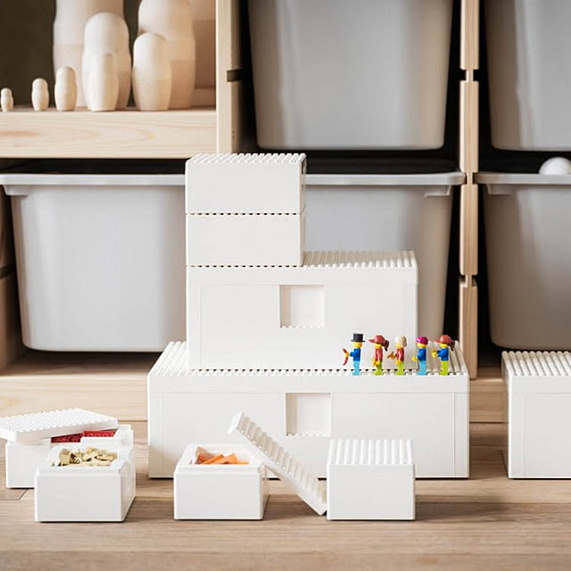 部屋全体/子沢山インテリア/IKEA/モノトーン/レゴ収納...などのインテリア実例 - 2021-01-29 09:13:51