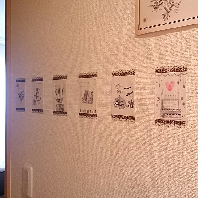 壁/天井のインテリア実例 - 2017-04-11 23:59:37