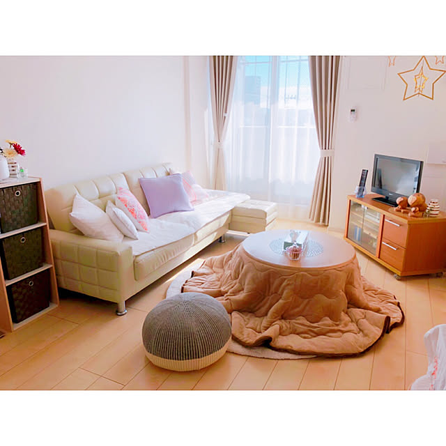 一人暮らし 円形こたつのおすすめ商品とおしゃれな実例