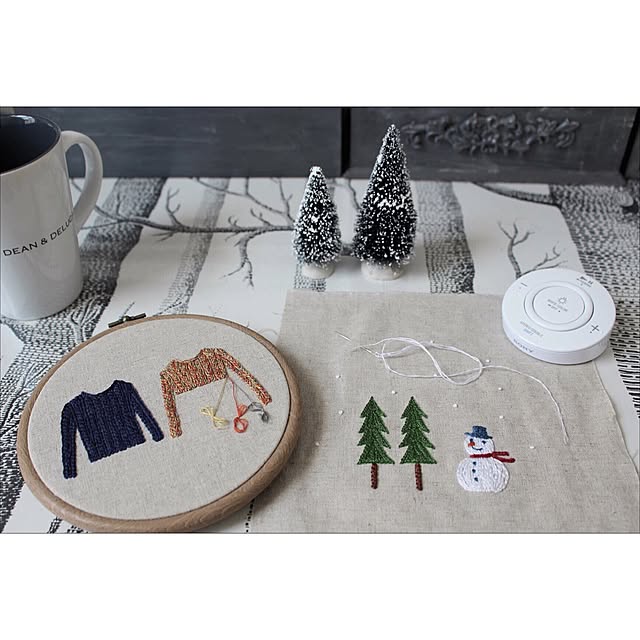 机/LED電球スピーカー/ソニー/音楽×インテリア/刺繍...などのインテリア実例 - 2016-11-23 11:42:01