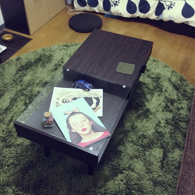 部屋全体/ラグ 緑のインテリア実例 - 2013-07-23 22:30:42