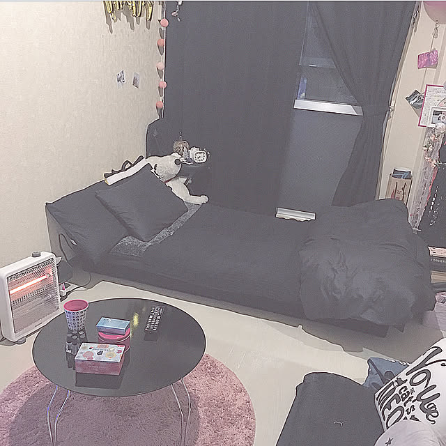 部屋全体/8畳/一人暮らし/狭い部屋/1K...などのインテリア実例 - 2018-03-02 21:52:40