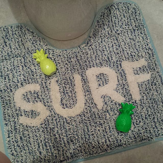 バス/トイレ/しまむら/トイレマット/プチプラ/surf...などのインテリア実例 - 2016-05-23 08:19:59