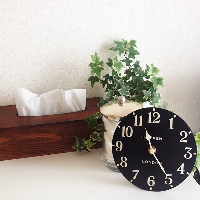 ベッド周り/観葉植物/無印良品/時計のインテリア実例 - 2014-07-06 11:28:40