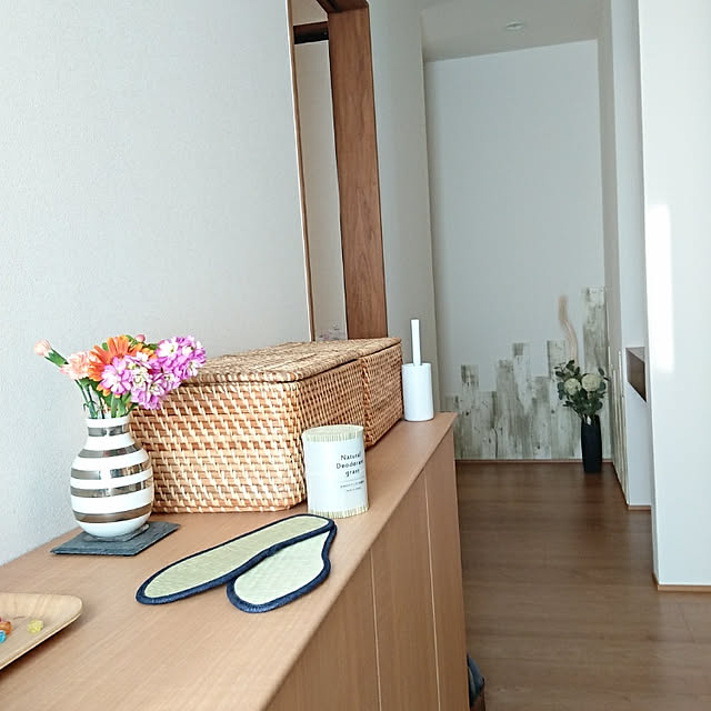 棚/ヒコラー/無印良品/イケヒコ/い草...などのインテリア実例 - 2019-02-17 17:10:00