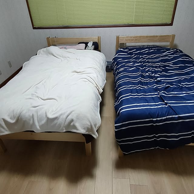 部屋全体/春の模様替え/無印良品/賃貸/ベッド...などのインテリア実例 - 2025-04-13 20:48:02