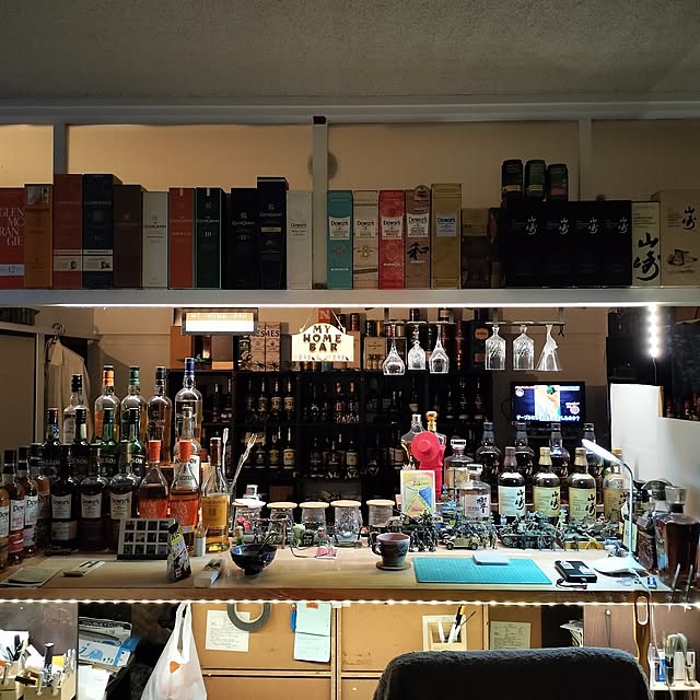 壁/天井/100均/DIY/照明のインテリア実例 - 2024-12-18 19:26:14