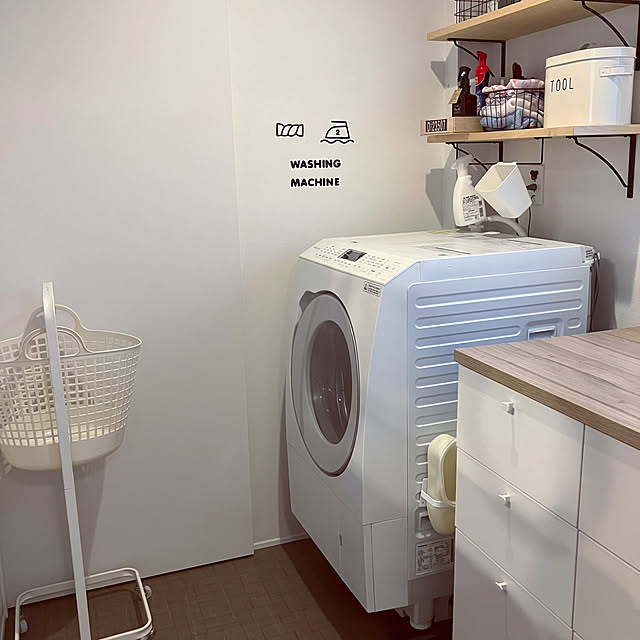 バス/トイレ/IKEA/収納/モニター応募投稿/洗濯多い...などのインテリア実例 - 2023-07-24 22:09:12