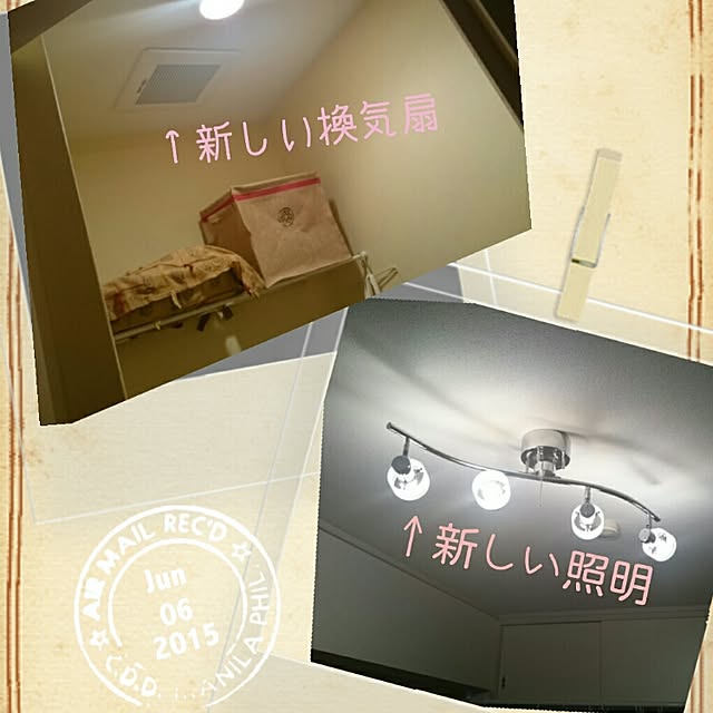 壁/天井のインテリア実例 - 2015-07-06 21:00:16