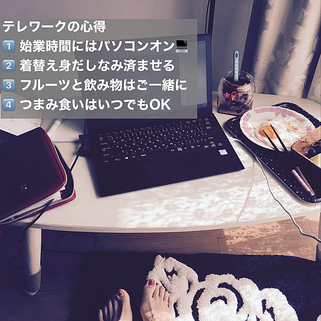ひとり暮らし/ダイソー/一人暮らし/100均/机のインテリア実例 - 2020-05-28 21:32:42