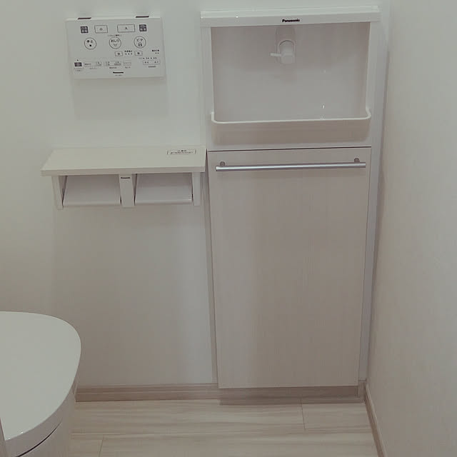 chikotenのLIXIL-LIXIL(リクシル) INAX 棚付2連紙巻器 ホワイト CF-AA64/WAの家具・インテリア写真