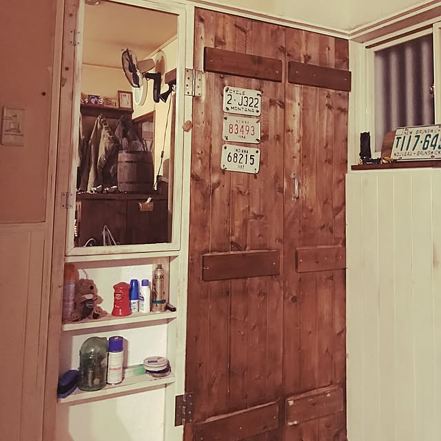 バス/トイレ/DIY/カフェ風/ニトリ/ナチュラルのインテリア実例 - 2017-01-30 22:11:54