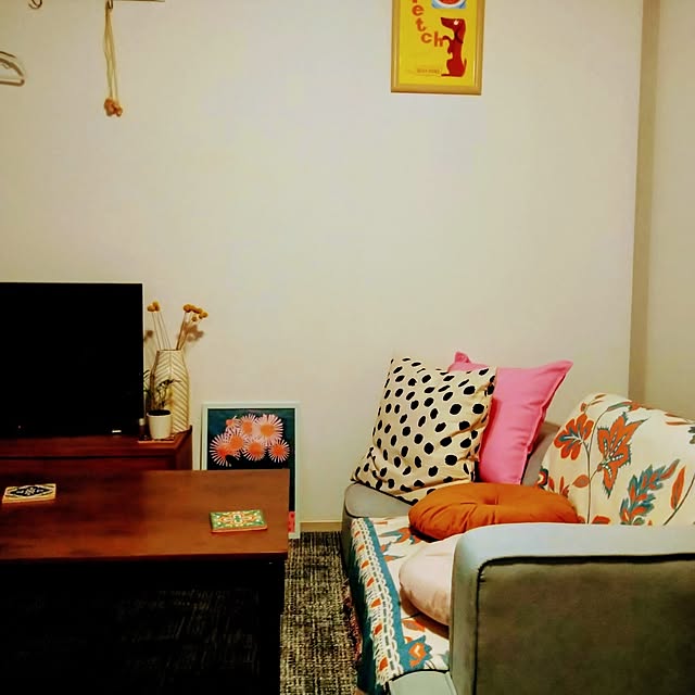 リビング/IKEA/雑貨/一人暮らし/北欧のインテリア実例 - 2024-09-13 15:51:32