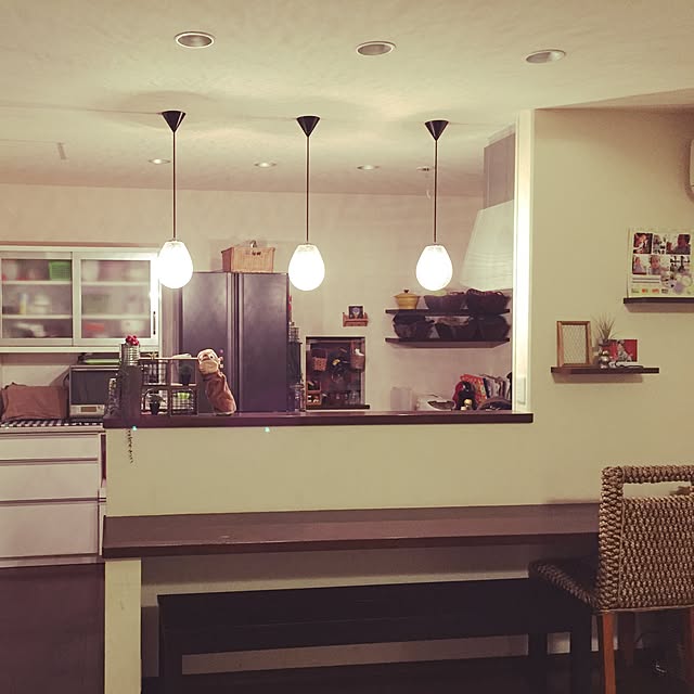 部屋全体/100均/セリア/フェイクグリーン/DIYのインテリア実例 - 2015-10-13 17:44:18
