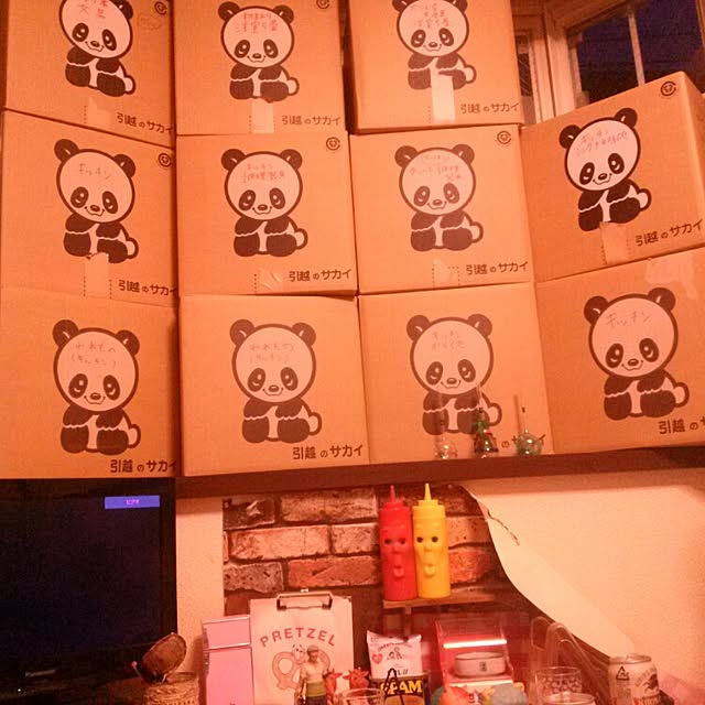 部屋全体/パンダパンダパンダで逃げ場がないのインテリア実例 - 2016-06-28 22:07:16