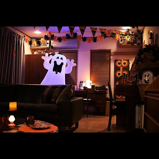 ハロウィン/ハロウィン飾り/ハロウィン雑貨/お化け/オバケ...などのインテリア実例 - 2020-10-18 15:37:32