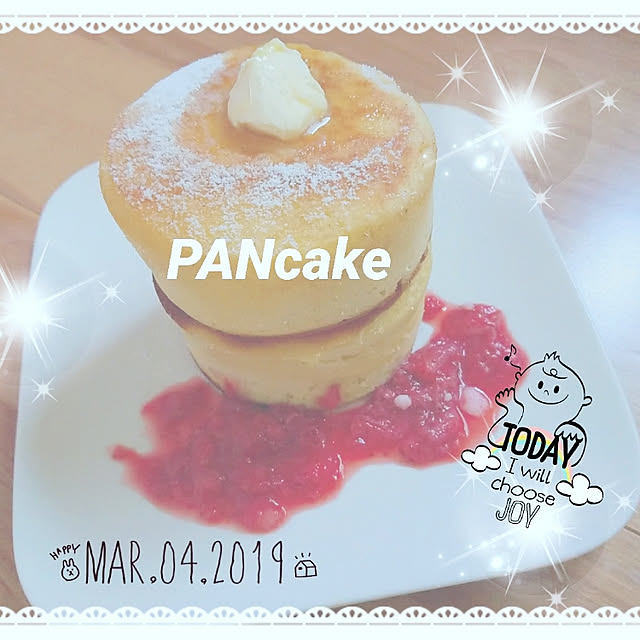 キッチン/100均/カフェ/ハンドメイド/パンケーキ...などのインテリア実例 - 2019-03-04 16:54:50