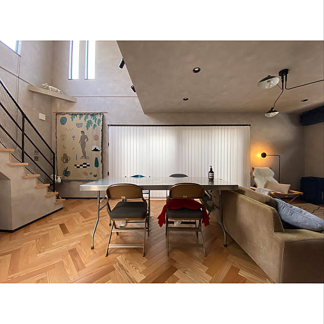 ニーチェア/PACIFIC FURNITURE/パシフィックファニチャーサービス/bfgf/IKEA 照明...などのインテリア実例 - 2022-01-19 12:33:01