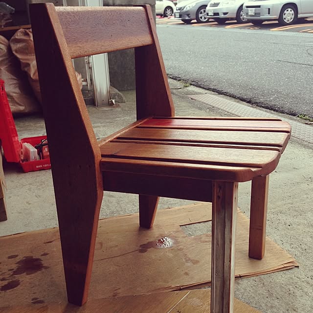 DIY/椅子/エイジング加工/キッチンのインテリア実例 - 2015-09-15 23:52:33