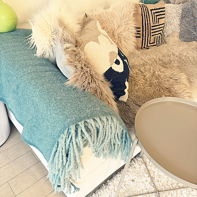 リビング/ブランケット/IKEA/マリメッコ/北欧インテリア...などのインテリア実例 - 2025-12-26 14:38:55