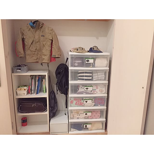 棚/子供部屋男の子/子供部屋/整理整頓/収納...などのインテリア実例 - 2017-05-25 18:41:04