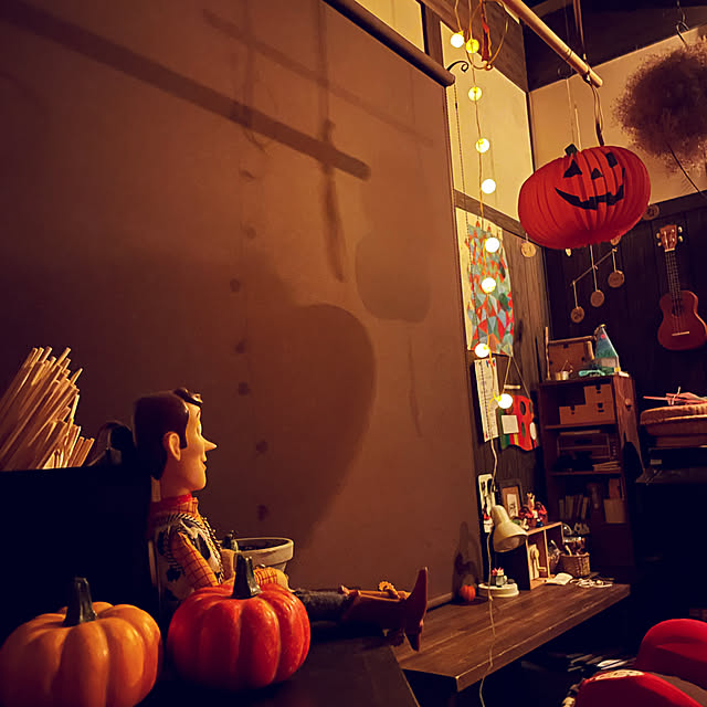 机/こどもの机/ウッディ/トイストーリー/ハロウィン...などのインテリア実例 - 2024-10-22 23:21:42