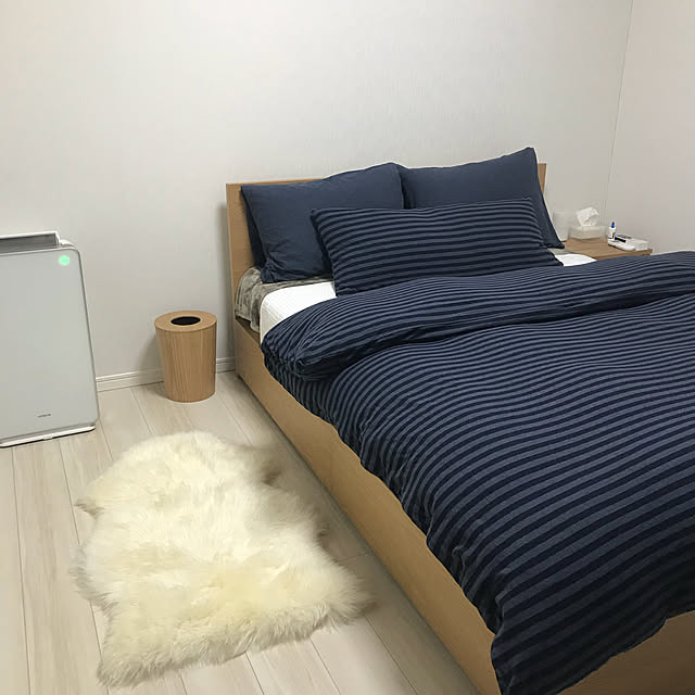 ベッド周り/男前/一人暮らし/無印良品/IKEAのインテリア実例 - 2017-10-25 19:36:53