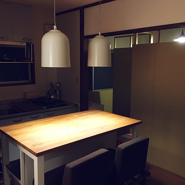 キッチン/IKEA/照明/DIYのインテリア実例 - 2016-02-29 21:53:10