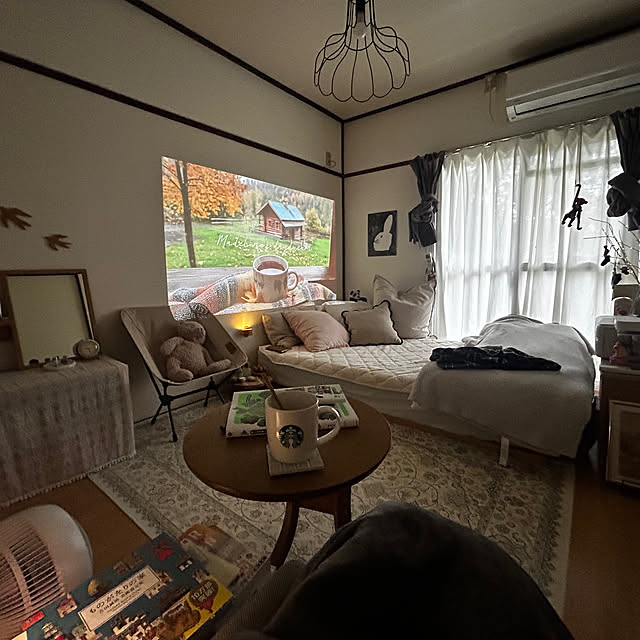 部屋全体/秋色インテリア/一人暮らし/団地/ナチュラルインテリア...などのインテリア実例 - 2024-10-30 10:56:06