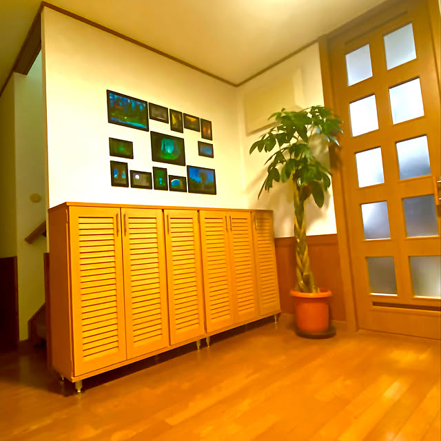 DIY/ダイソー/観葉植物/玄関/入り口のインテリア実例 - 2022-08-19 20:00:13