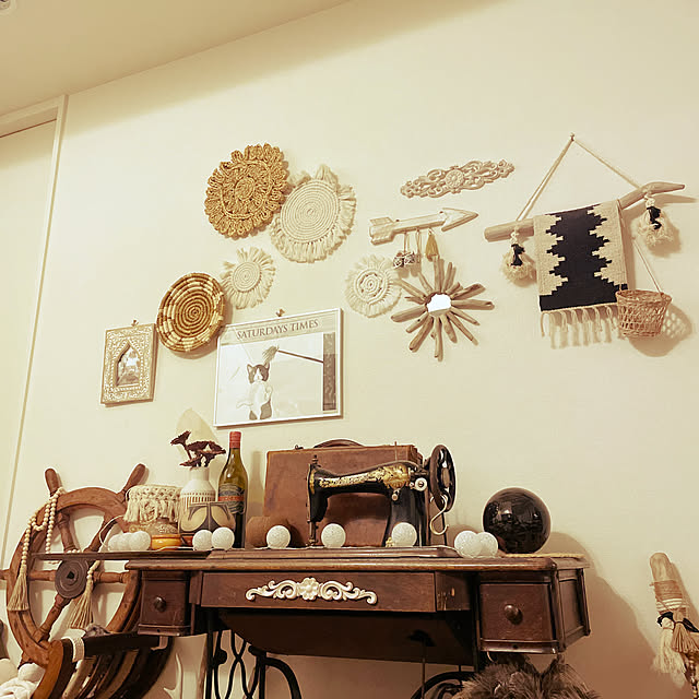 壁/天井/壁飾り/ハンドメイド/ハンドメイド雑貨/イベント参加...などのインテリア実例 - 2024-10-25 18:46:46