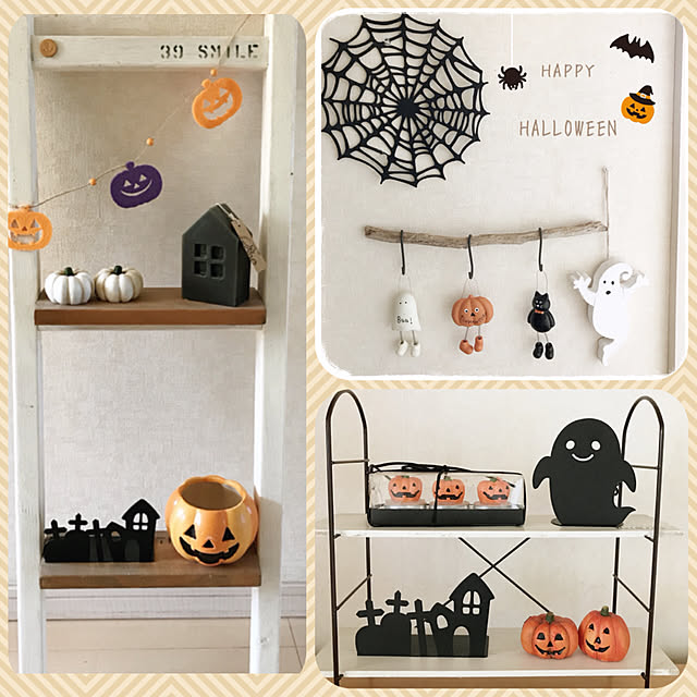玄関/入り口/ハロウィン/ナチュラルインテリア/暮らしを楽しむ/ナチュラルキッチン...などのインテリア実例 - 2018-10-03 13:48:40