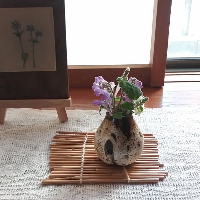 和室/陶器の花瓶/フラワーベース/作家もの/UMESHISO工房...などのインテリア実例 - 2022-05-11 22:30:55