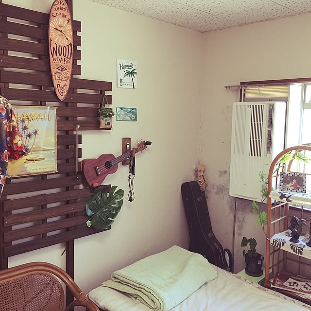 部屋全体/100均/HAWAII/DIYのインテリア実例 - 2017-06-05 09:26:47