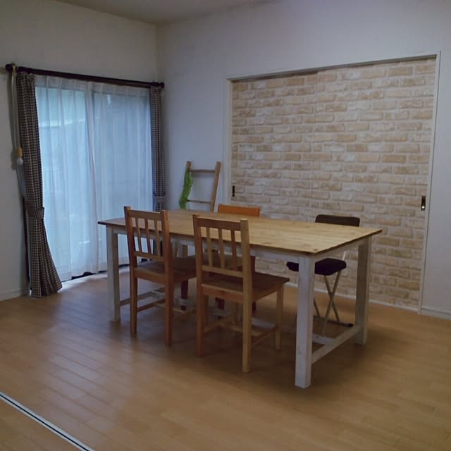 リビング/リビングだけどダイニング/手作り/DIYのインテリア実例 - 2015-01-21 16:49:46