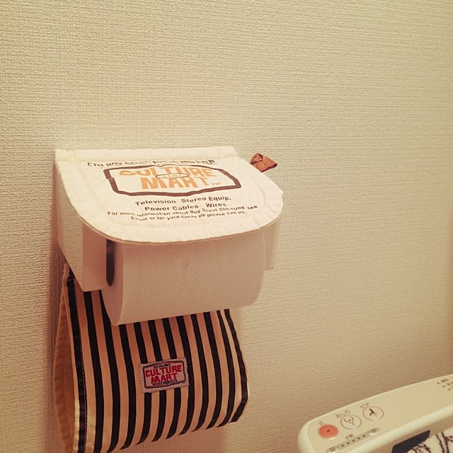 バス/トイレ/トイレットペーパーホルダー/CULTUREMART/一人暮らしのインテリア実例 - 2015-05-21 23:25:48